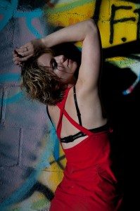 Sexy squatter in abandoned factory 1/250s f/11 ISO 200