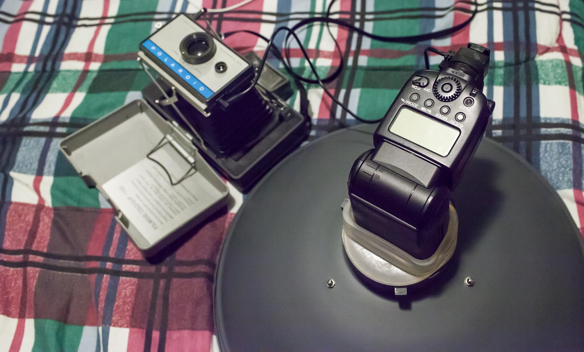 Useful Photography Tip #12: Use an Old Polaroid Land Camera With Your