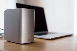 WD My Book Thunderbolt Alt Angle