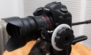 Rokinon Cine 35 on Tripod