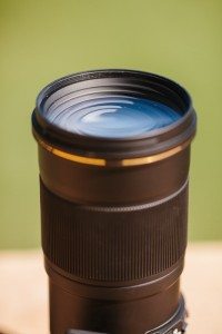 Sigma 180mm f/2.8 Macro Front element