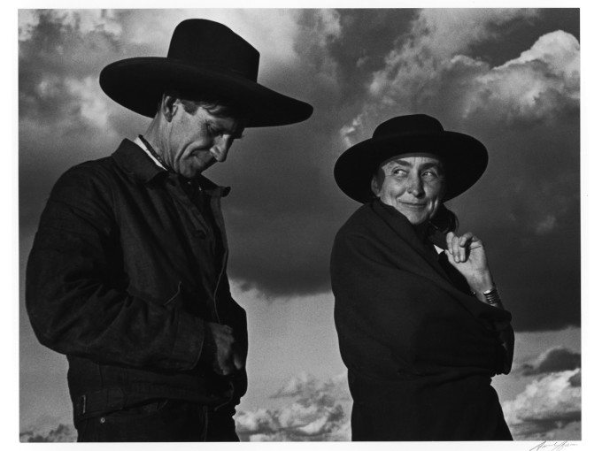 Georgia O'Keeffe and Orville Cox - 1937