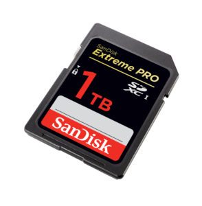Western Digital & Sandisk Announce New 1TB Capacity SD Card