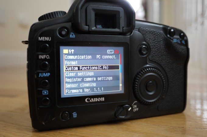 Canon 5D Custom Function