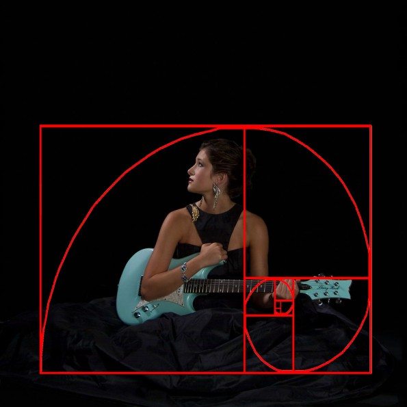 The Golden Spiral - notice me, and my guitar