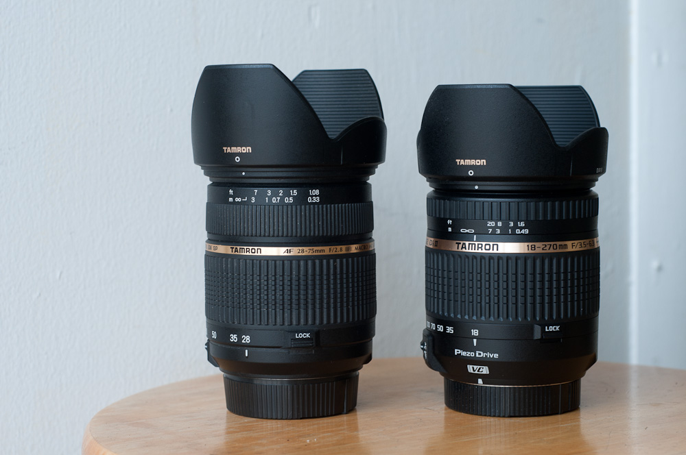 28-75mm (L) with 18-270mm