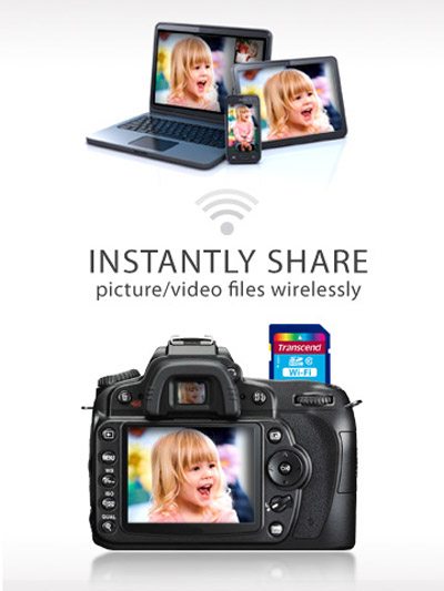 Transcend Announces New Wi-Fi SD Cards
