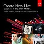 Get Ready for Adobe's Create Now Livestream on Dec. 11 - The Phoblographer