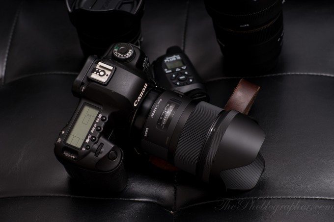 A picture showing sigma lenses