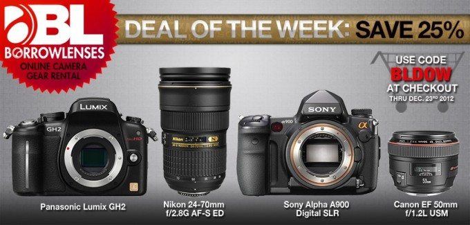 borrow lenses deal of the week