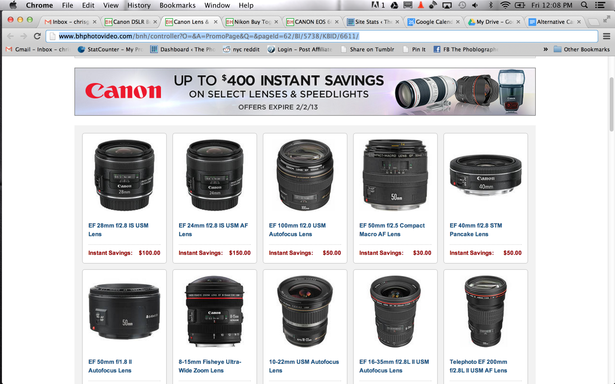 Cheap Photo: Savings on Canon and Nikon Gear That You’ll Drool Over
