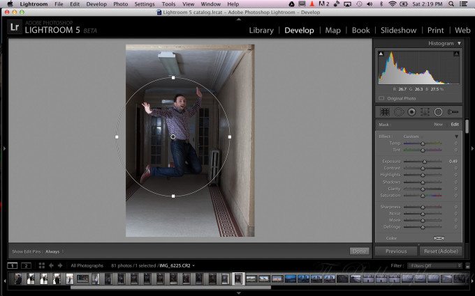 Chris Gampat The Phoblographer Adobe Lightroom 5 beta Radial Filter demo (2 of 9)