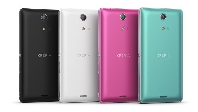 Sony XPERIA ZR color range