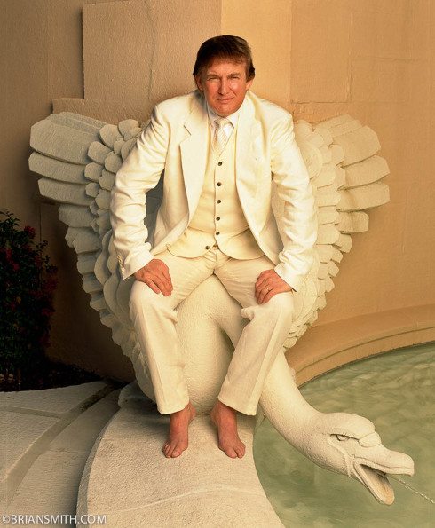 Donald Trump photographed at Mar-a-Lago