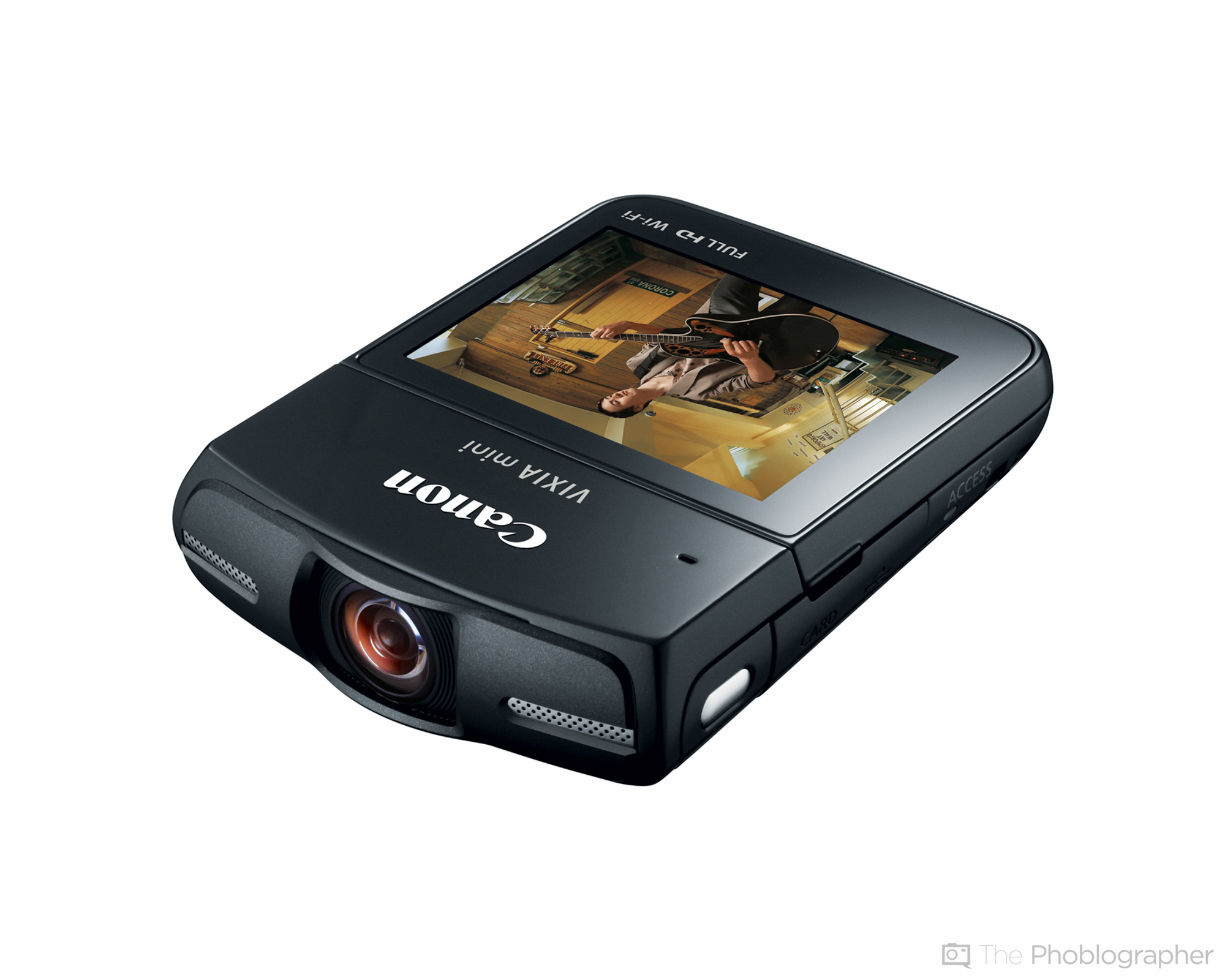 Canon's New VIXIA Mini Compact Person Camcorder With a Fisheye