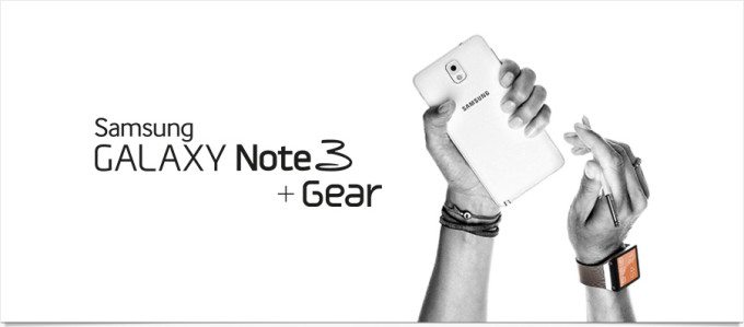 Samsung Galaxy Note 3 + Gear
