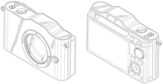 Nikon 1 Camera Concept Drawing