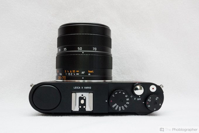 Felix Esser The Phoblographer Leica X Vario Review Top View