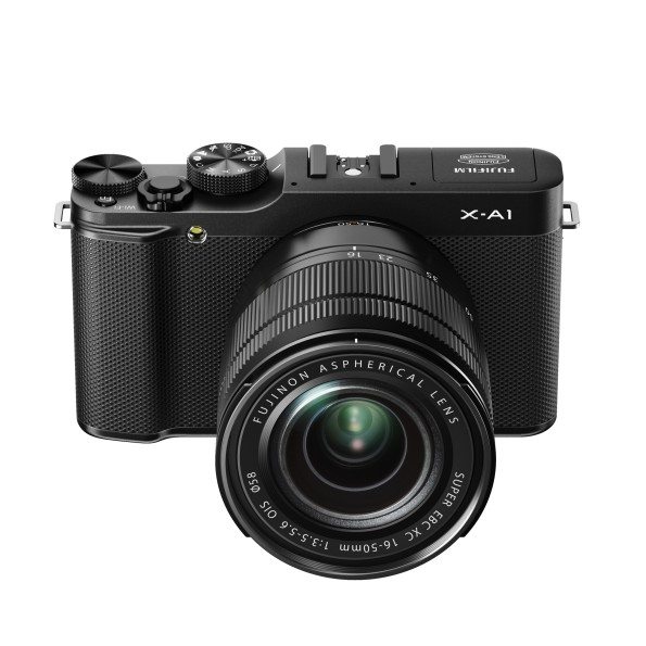 Fujifilm X-A1 with 16-50mm kit lens black