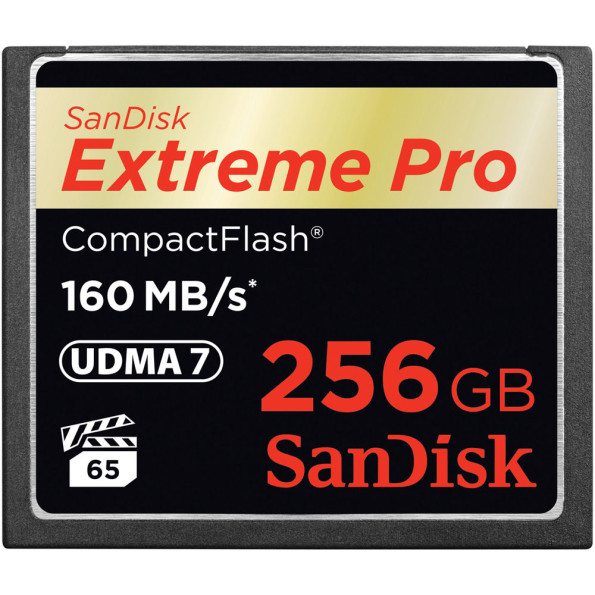 SanDisk Extreme Pro CF 256 GB