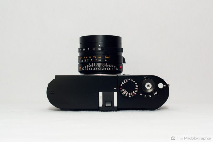 Felix Esser The Phoblographer Leica M Typ 240 Review Top View