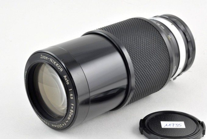 Nikon 80-200mm f/4.5 Zoom-Nikkor manual focus non-AI lens