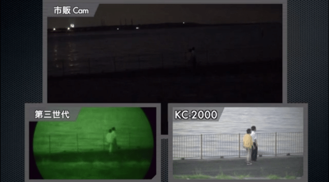 Komura KC-2000 comparison video screengrab