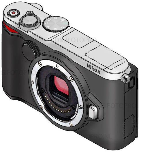 Nikon-1-camera-patent-design