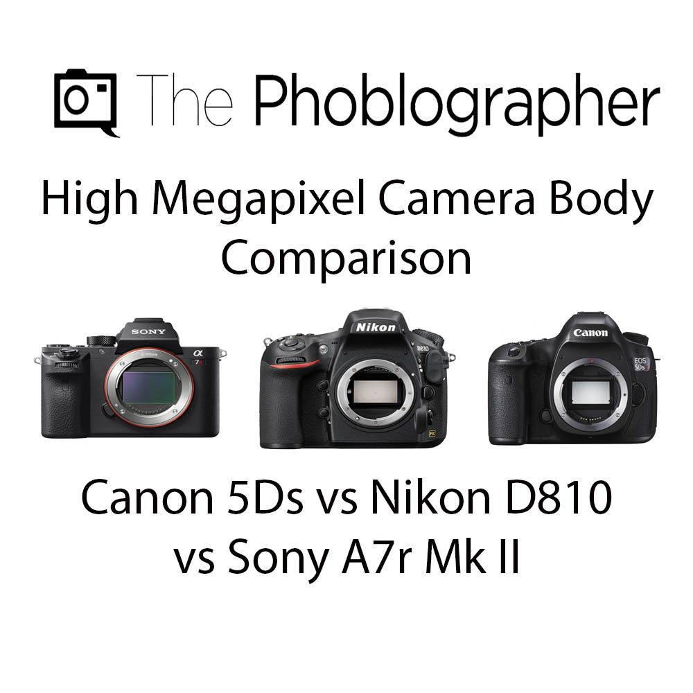 High megapixel camera body comparison