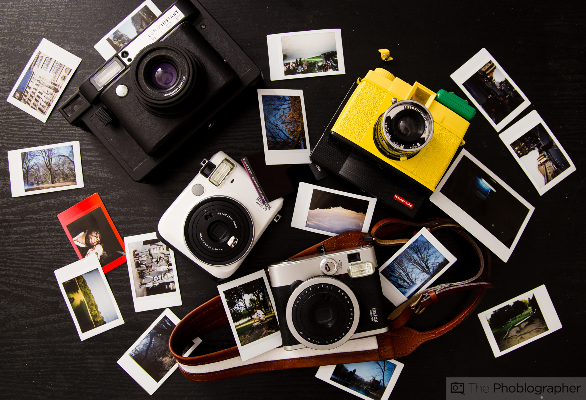 deur Eerder Floreren Polaroids: The Modern Instant Film Alternatives