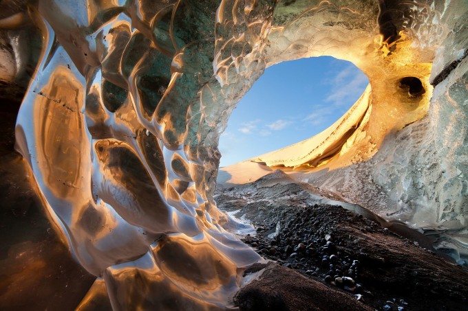 Erez Marom - Glacial Ice Caves - 3rd place in NATURE LANDSCAPES - 4