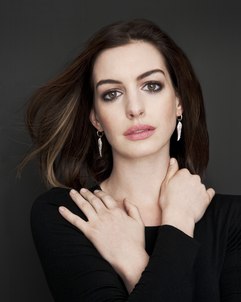 Actress Anne Hathaway photographed in New York for Art & Soul in partnership with The Creative Coalition and Sony