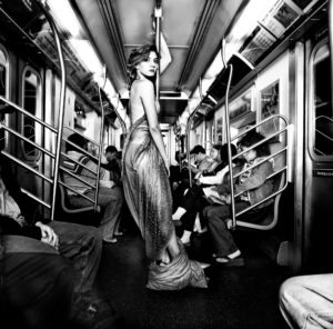 C. Stephen Hurst: Fashion Photography on the NYC Subways