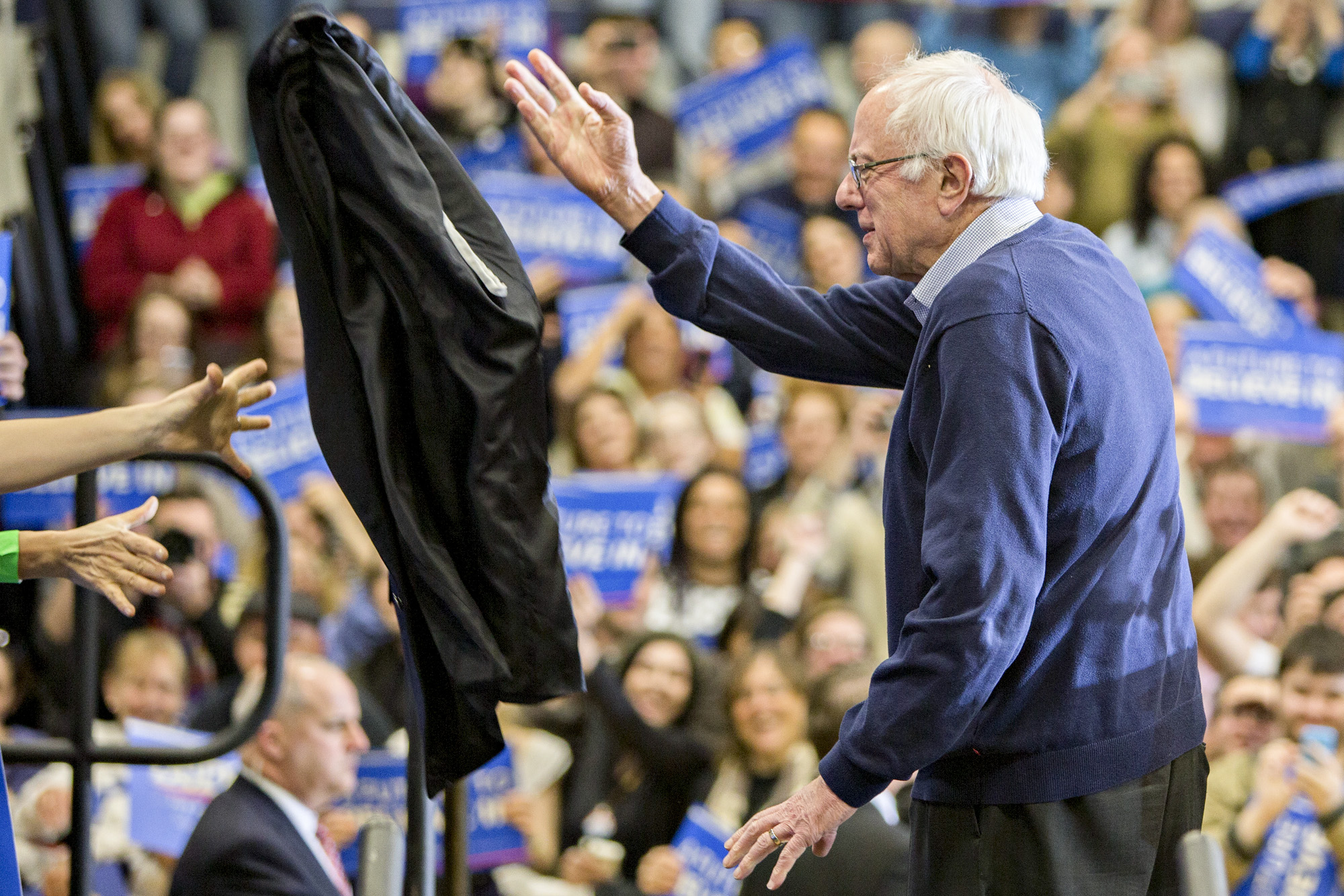 Presidential Candidate Bernie Sanders Holds Campaign Event In New Hampshire