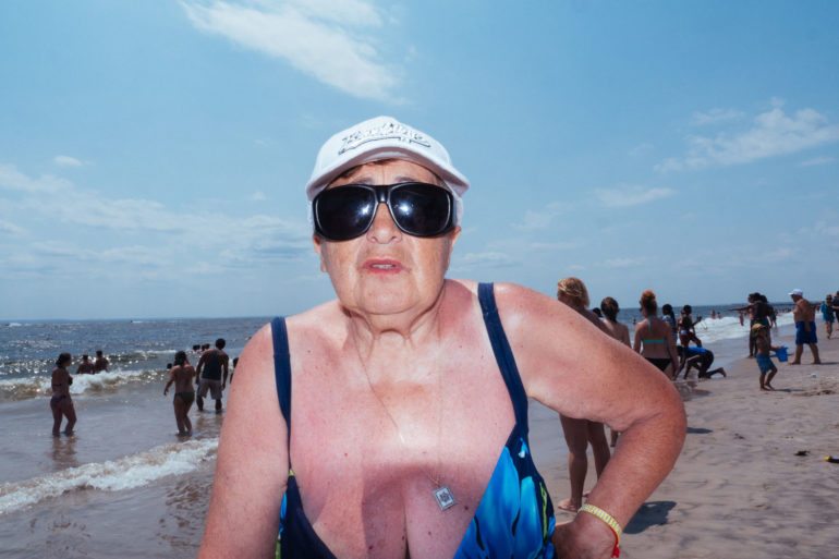 Name. Brighton Beach Grandma. 2015. I want to document and include the older generations in this series. She was was really interesting Russian who had her own style going on.