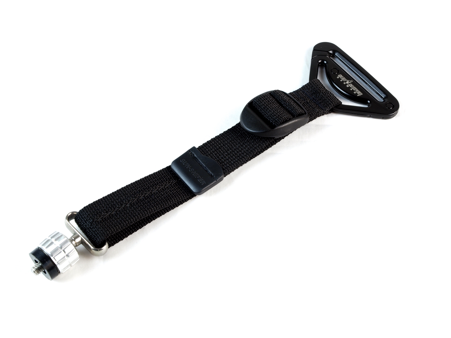 The Sun-Sniper Rotaball Strap-Surfer Attaches To Your Camera Bag