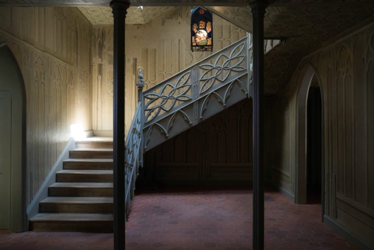 Entrance hall of Strawberry Hill House