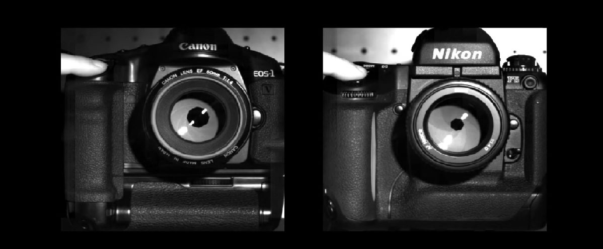 Video: Canon EOS-1V HS and Nikon F5 Shutters Slowed Down to 5000 FPS