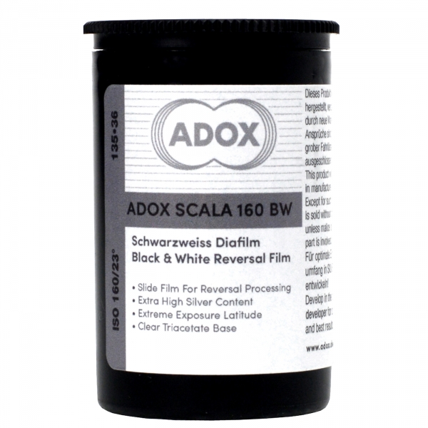 After 10 Years, Adox Scala 160 ISO BW Reversal Film is In Stock at Freestyle Photographic