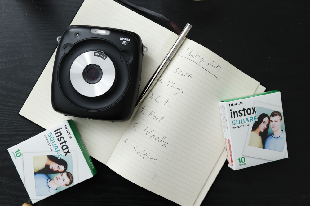 Chris Gampat The Phoblographer Fujifilm SQ10 Instax Square Camera review product images 1