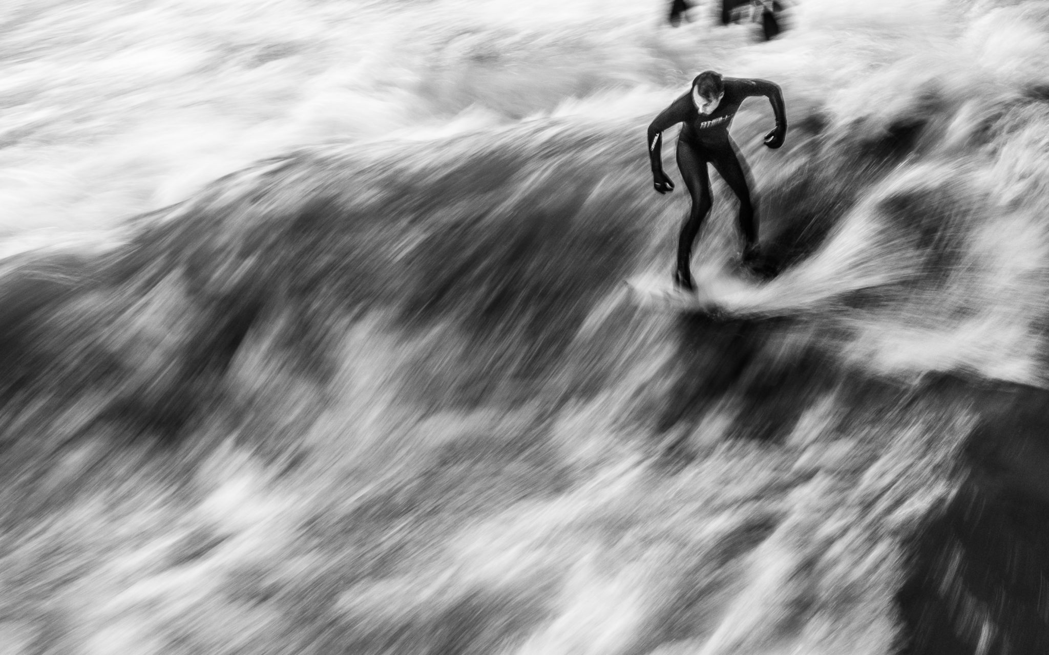 Skander Khlif’s Black and White Images of The Surfers of Munich