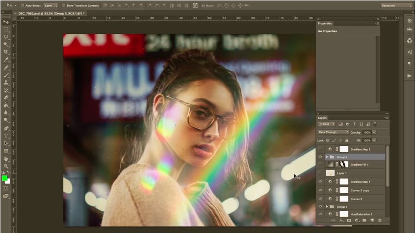 How to Create Rainbow Effect on Your Photos Using Photoshop
