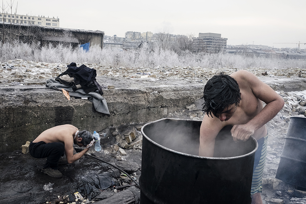 Lives in Limbo | Trapped in Belgrade, migrants take shelter in derelict warehouses.