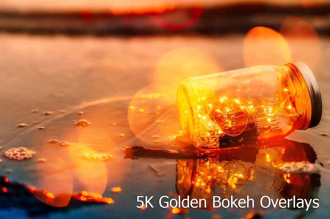 golden-bokeh-overlays