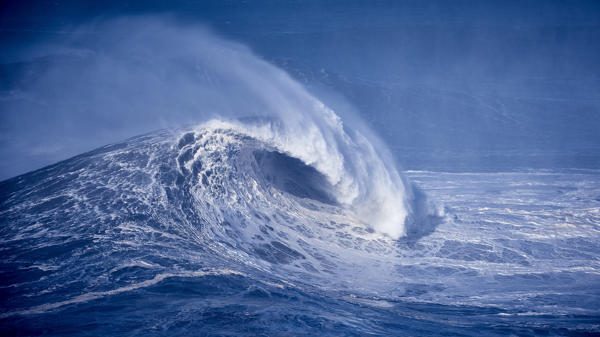 Nazare Portugal Atlantic Ocean Waves