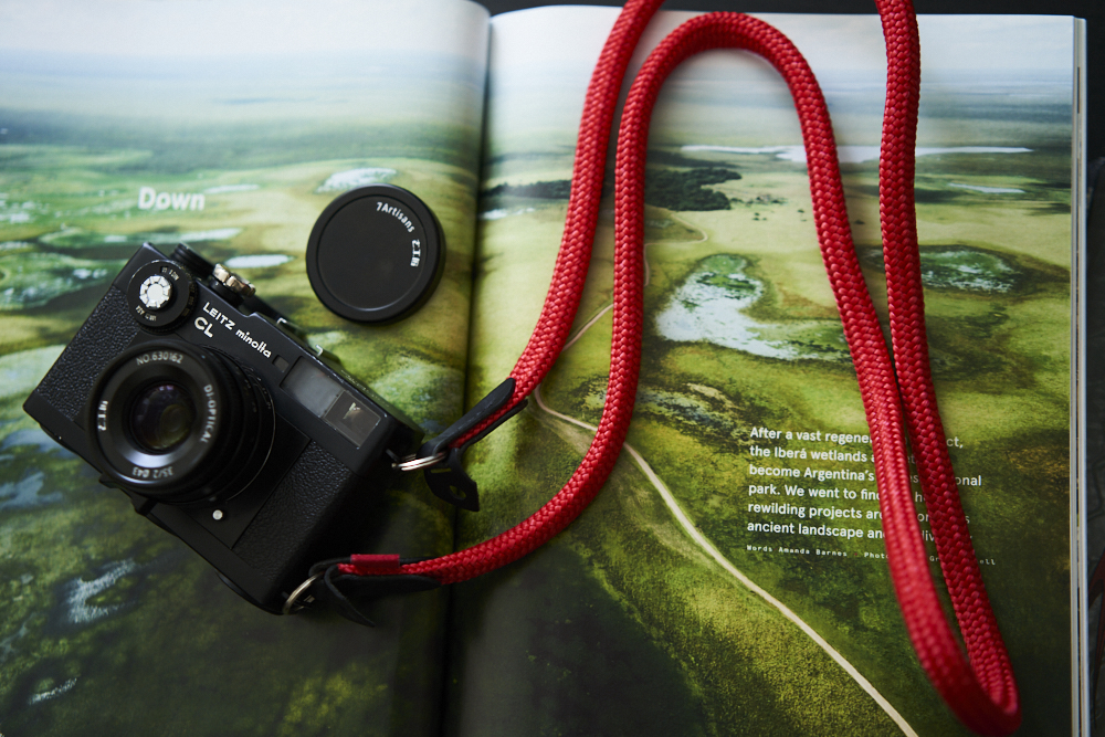 Chris Gampat The Phoblographer Stroppa Camera strap in red review product images 2