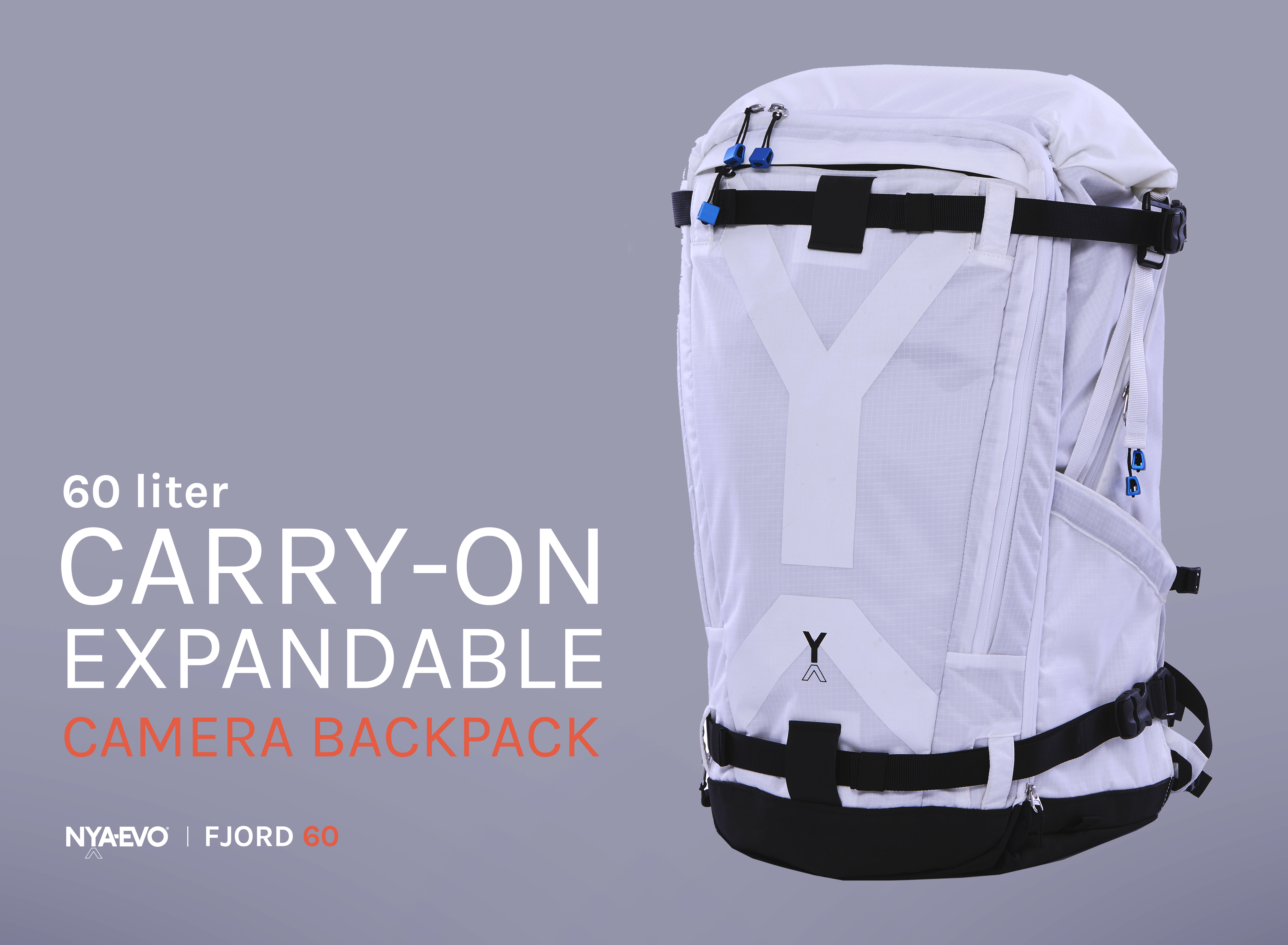 NYA-EVO Introduces the FJORD 60-C Adventure Camera Backpack for Longer Journeys