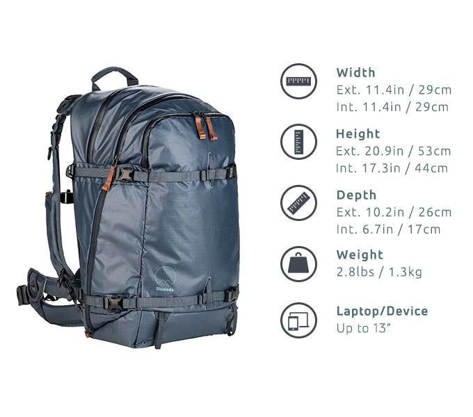 The Explore 30 Backpack by Shimoda is for All Types of Adventures
