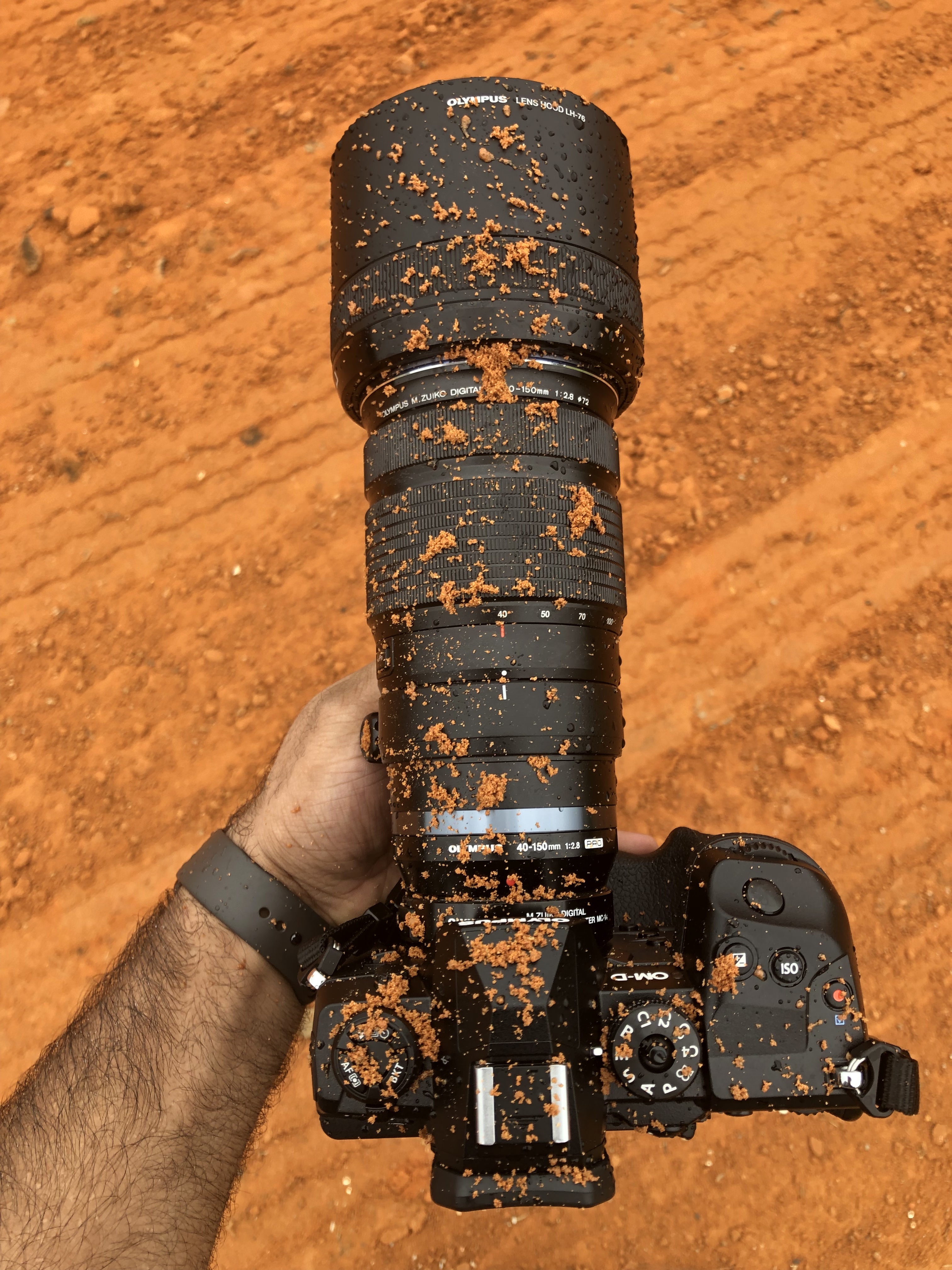 Video: Watch What we Did to the Olympus OMD EM1x