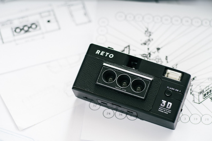 The RETO3D is a Brand New 3D Film Camera on Kickstarter